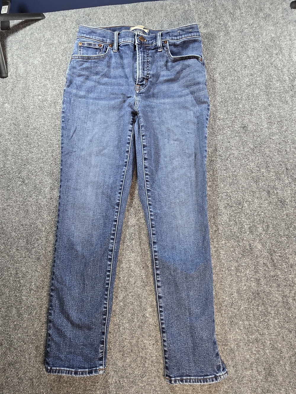 Madewell Perfect Vintage Skinny Jeans Womens 28 Mid Rise Blue Denim